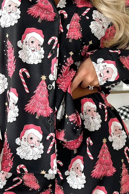 Rosy Santa PJ Set