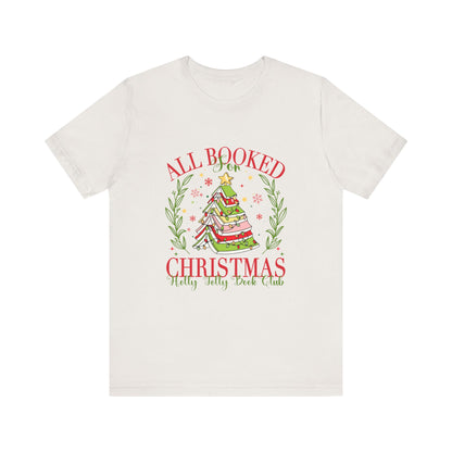 All Booked For Christmas Graphic Tee