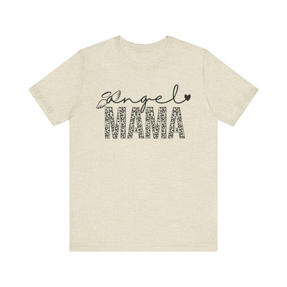 Angel Mama Cheetah Print Graphic T