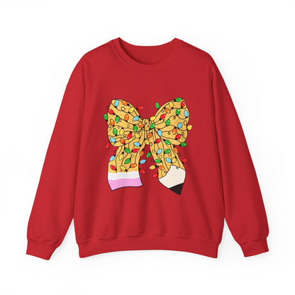 Teacher Gift Bow Sweatshirt