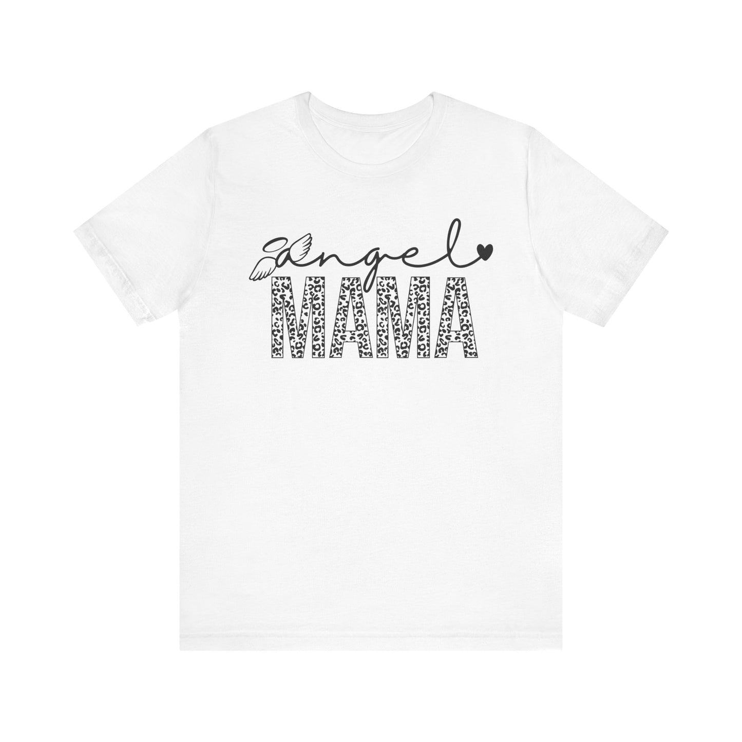 Angel Mama Cheetah Print Graphic T