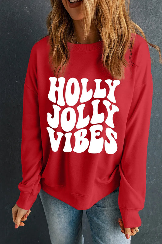 Holly Jolly Wibes Sweatshirt