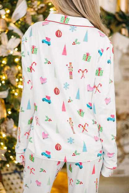 Winter Wonderland Button Down PJ Set