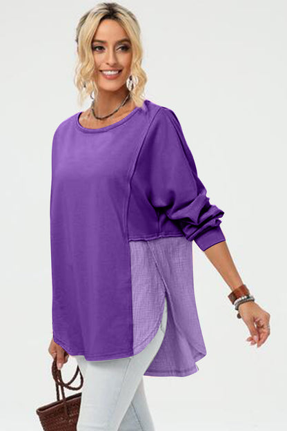 Long Sleeve High-Low T-Shirt