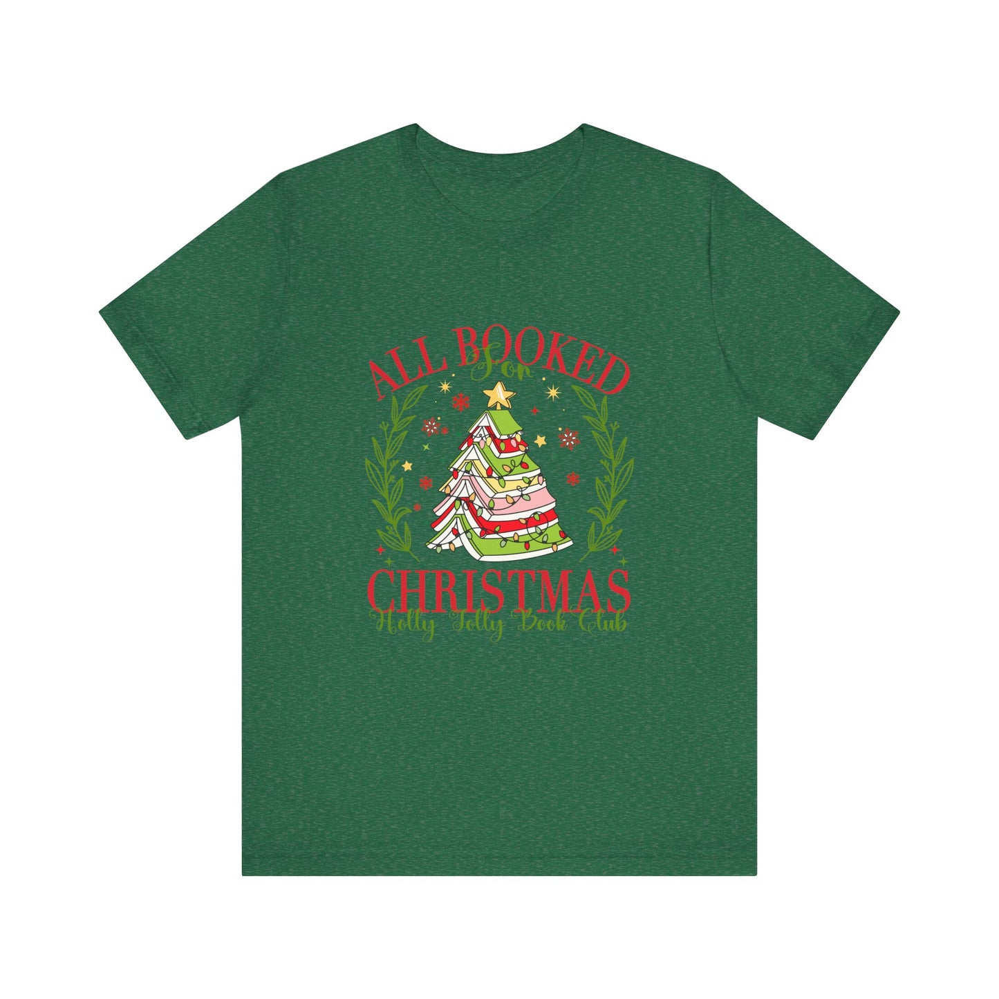 All Booked For Christmas Graphic Tee