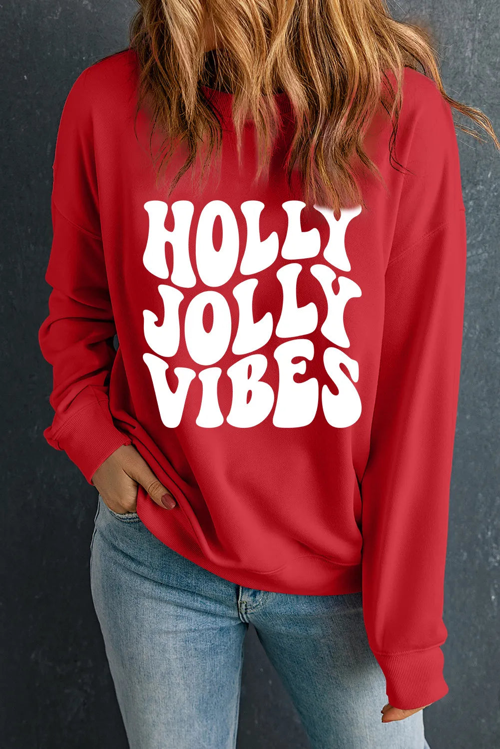 Holly Jolly Wibes Sweatshirt