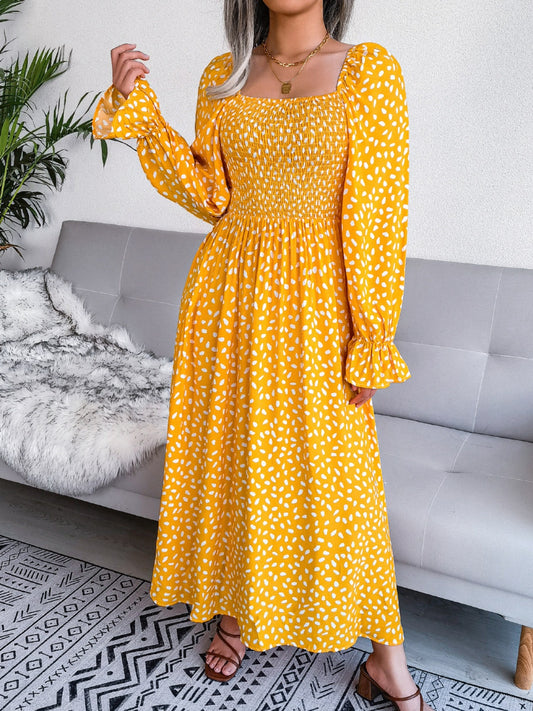 Dottie Flounce Sleeve Dress