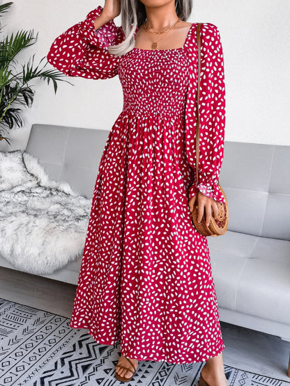 Dottie Flounce Sleeve Dress