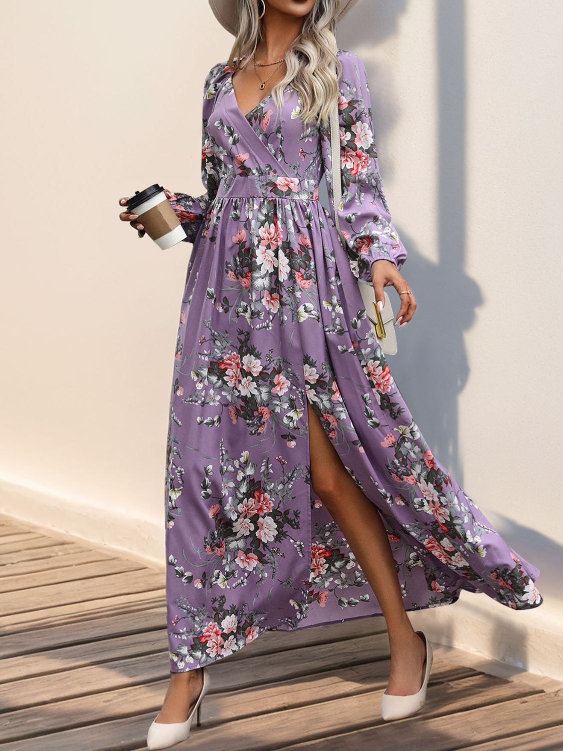 Ella Long Sleeve Maxi Dress