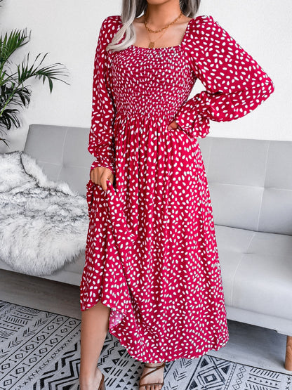 Dottie Flounce Sleeve Dress